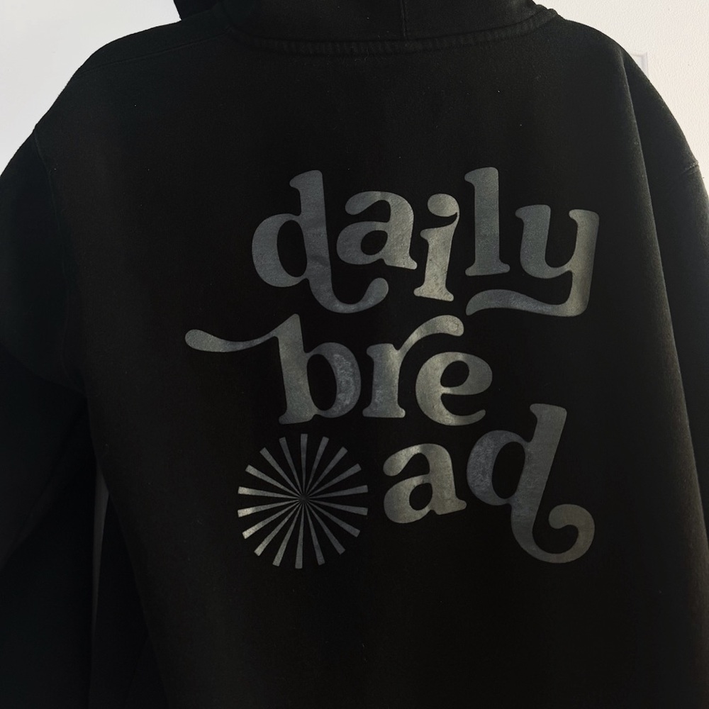 Daily Bread Music Black Zip Up Hoodie - Picture 2 of 7